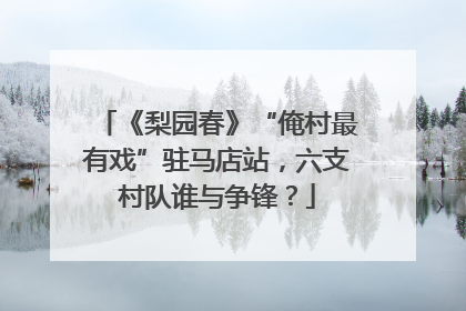 《梨园春》“俺村最有戏”驻马店站，六支村队谁与争锋？