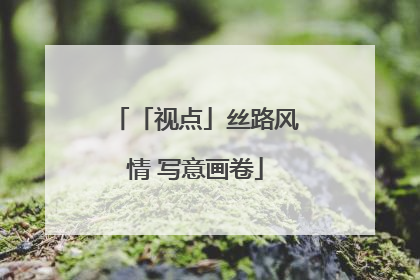 「视点」丝路风情 写意画卷