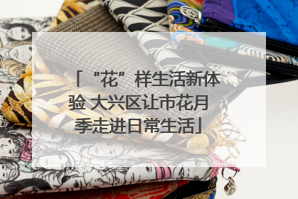 “花”样生活新体验 大兴区让市花月季走进日常生活