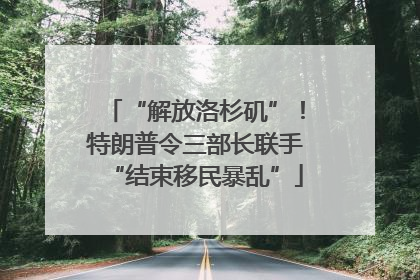“解放洛杉矶”！特朗普令三部长联手“结束移民暴乱”