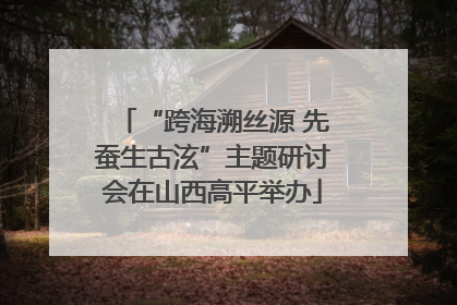 “跨海溯丝源 先蚕生古泫”主题研讨会在山西高平举办