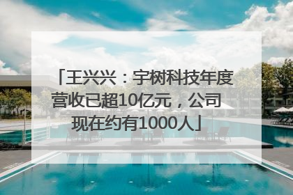 王兴兴：宇树科技年度营收已超10亿元，公司现在约有1000人