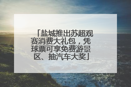 盐城推出苏超观赛消费大礼包，凭球票可享免费游景区、抽汽车大奖