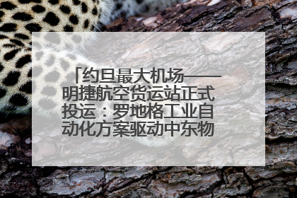 约旦最大机场——明捷航空货运站正式投运：罗地格工业自动化方案驱动中东物流未来新航向