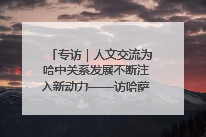 专访｜人文交流为哈中关系发展不断注入新动力——访哈萨克斯坦文化与信息部部长巴拉耶娃