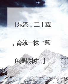 东港：二十载，育就一株“蓝色摇钱树”