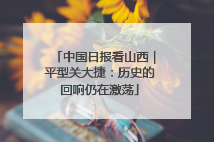 中国日报看山西｜平型关大捷：历史的回响仍在激荡