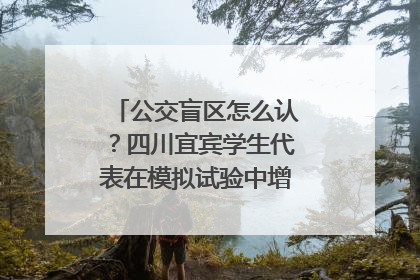 公交盲区怎么认？四川宜宾学生代表在模拟试验中增强乘车安全意识