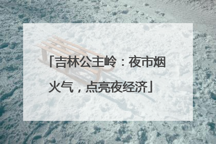 吉林公主岭：夜市烟火气，点亮夜经济