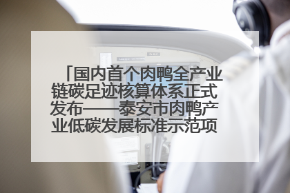 国内首个肉鸭全产业链碳足迹核算体系正式发布——泰安市肉鸭产业低碳发展标准示范项目顺利通过验收