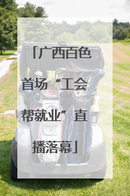 广西百色首场“工会帮就业”直播落幕