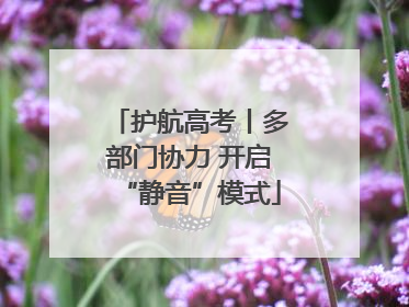 护航高考丨多部门协力 开启“静音”模式