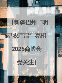 新疆巴州“明星农产品”亮相2025商博会受关注