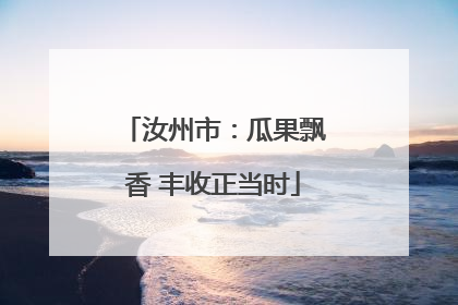 汝州市：瓜果飘香 丰收正当时