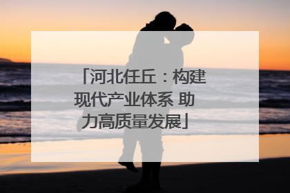 河北任丘：构建现代产业体系 助力高质量发展