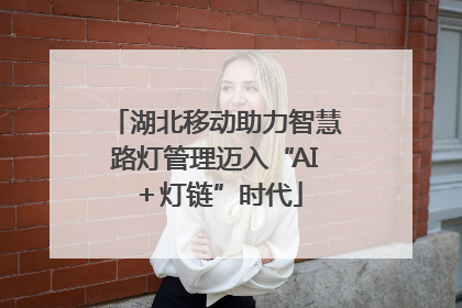 湖北移动助力智慧路灯管理迈入“AI＋灯链”时代