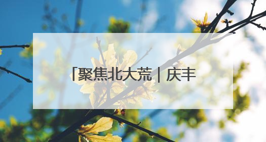 聚焦北大荒｜庆丰分公司：农机安新家 解决停放难