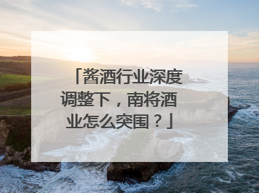 酱酒行业深度调整下，南将酒业怎么突围？