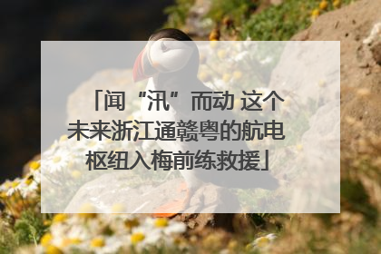 闻“汛”而动 这个未来浙江通赣粤的航电枢纽入梅前练救援