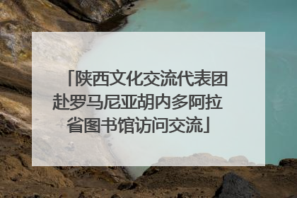 陕西文化交流代表团赴罗马尼亚胡内多阿拉省图书馆访问交流
