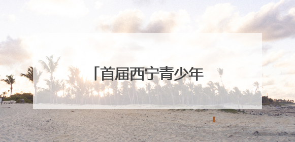 首届西宁青少年无人机大赛开赛