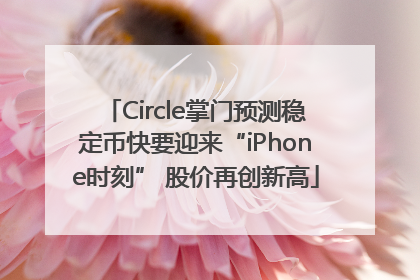 Circle掌门预测稳定币快要迎来“iPhone时刻” 股价再创新高